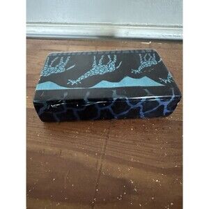 Vintage Handcrafted Stone Trinket Box Made in Africa 5X3X1.5 READ